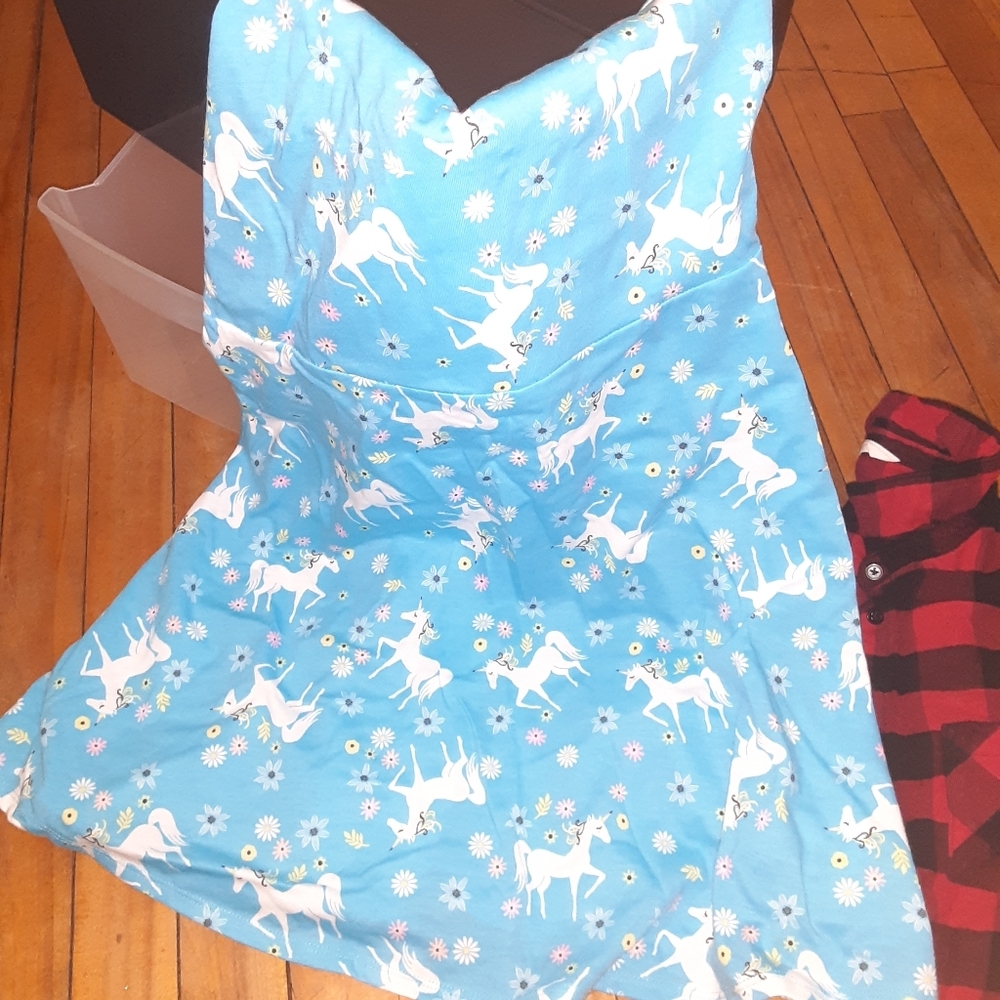 Lil girls unicorn dress